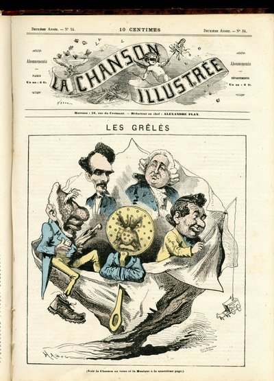 La Chanson illustrée (rivista), numero 54 da Paul Hadol
