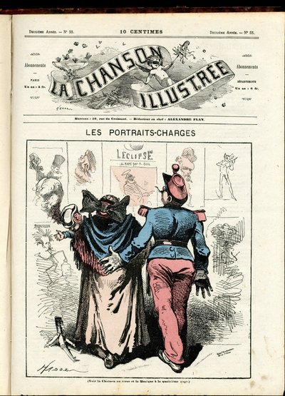 La Chanson illustrée (rivista), numero 55 da Paul Hadol