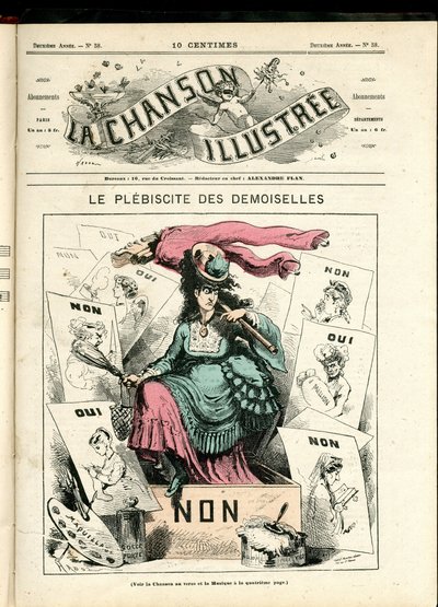 La Chanson illustrée (rivista), numero 58 da Paul Hadol