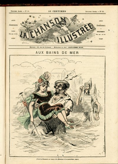 La Chanson illustrée (rivista), numero 68 da Paul Hadol