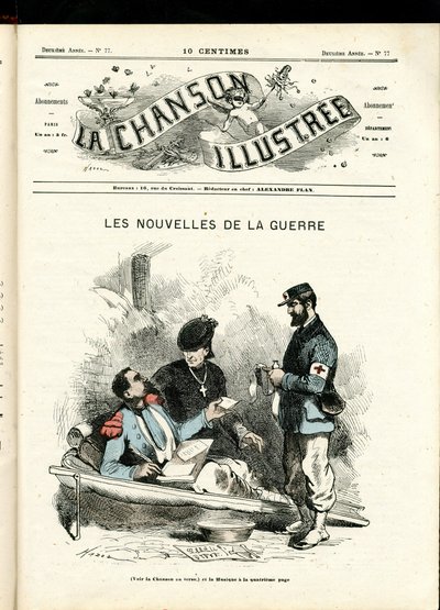 La Chanson illustrée (rivista), numero 77 da Paul Hadol
