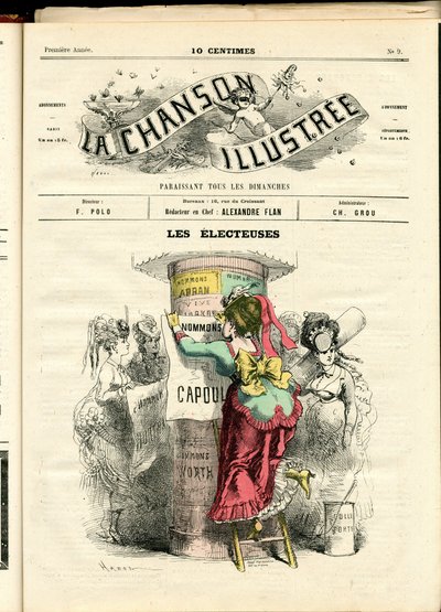 La Chanson illustrée (rivista), numero 9 da Paul Hadol