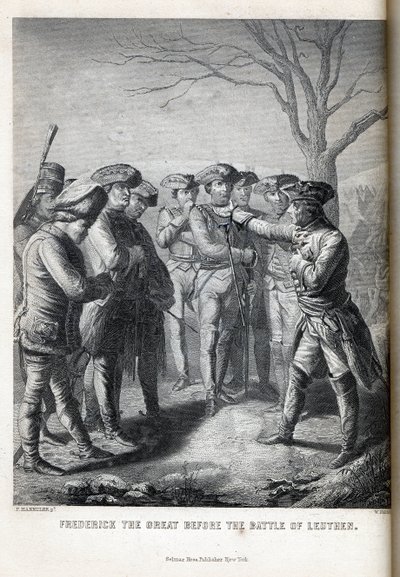 Federico il Grande prima della Battaglia di Leuthen, 1882 da Paul Haendler