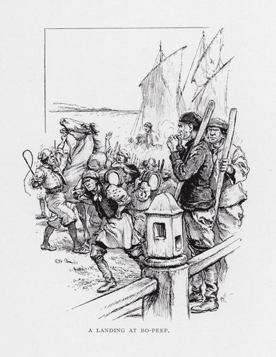 Uno sbarco a Bo-Peep da Paul Hardy