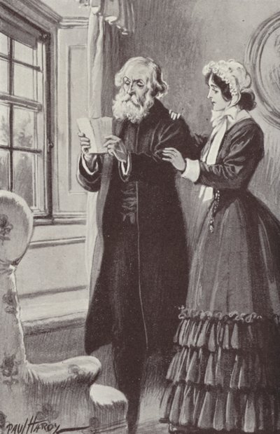 Illustrazione per Barchester Towers di Anthony Trollope da Paul Hardy