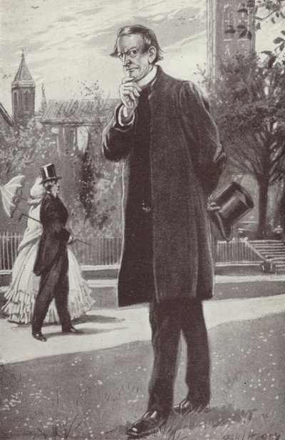 Illustrazione per Barchester Towers di Anthony Trollope da Paul Hardy