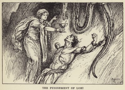 La punizione di Loki da Paul Hardy