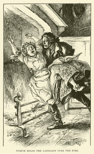 Turpin tiene la locandiera sopra il fuoco da Paul Hardy