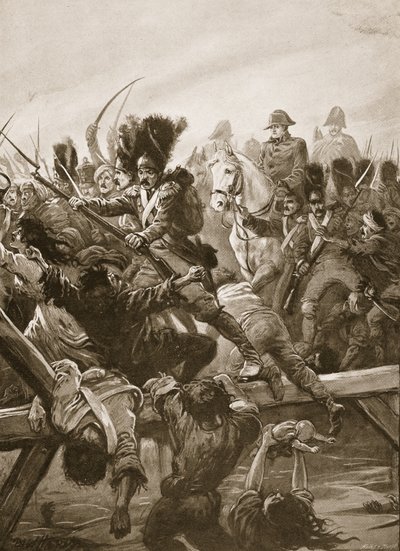 Quando il resto della Guardia fu visto aprire la strada per l