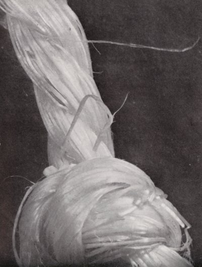 Pezzo di corda annodata da Paul Henning