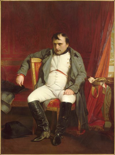 Napoleone a Fontainebleau, 31 marzo 1814, 1840 da Paul Delaroche