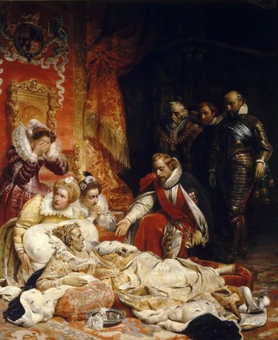 La morte di Elisabetta I, Regina d
