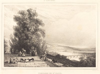 Terrazza di St. Cloud da Paul Huet