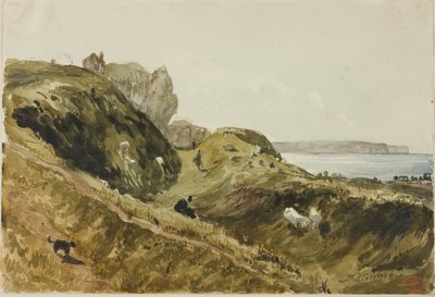 Le scogliere di Dieppe da Paul Huet