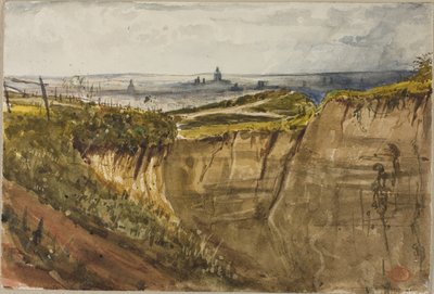 Veduta di Parigi da Meudon da Paul Huet