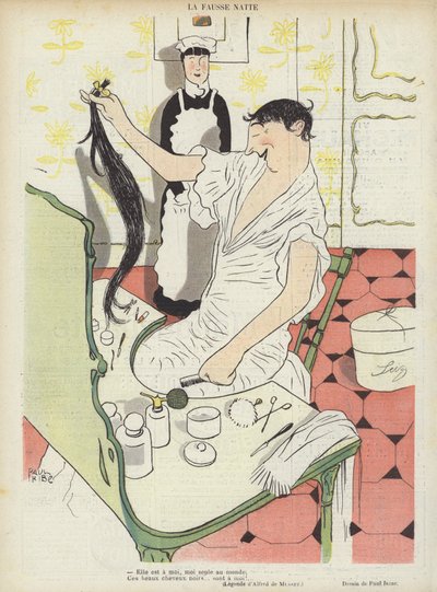 Illustrazione per Le Rire da Paul Iribe