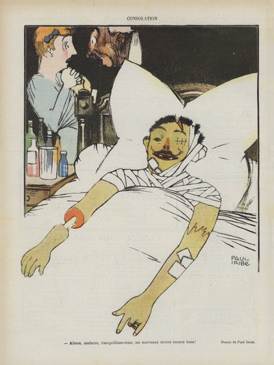Illustrazione per Le Rire da Paul Iribe