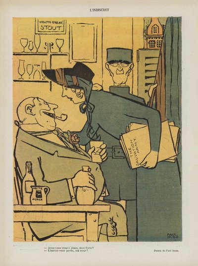 Illustrazione per Le Rire da Paul Iribe