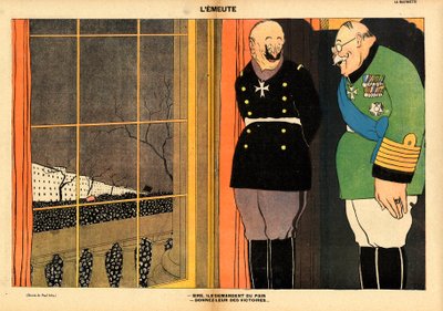 La Baionnette, satirico a colori da Paul Iribe