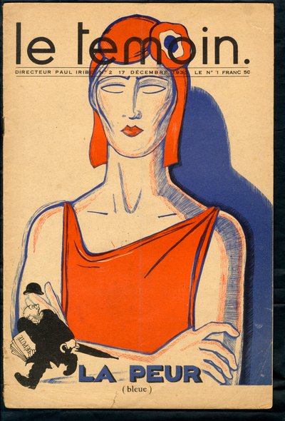 The Temoin, satirico a colori da Paul Iribe