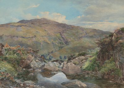 Testa del Loch Lomond, con Ben Lomond in lontananza da Paul Jacob Naftel