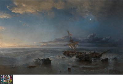 Il giorno dopo il naufragio da Paul Jean Clays