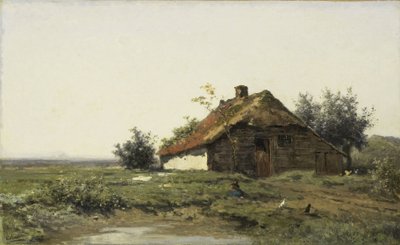 Fattoria nei campi aperti da Paul Joseph Constantin Gabriel