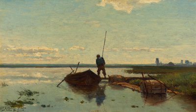 Paesaggio dei polder da Paul Joseph Constantin Gabriel