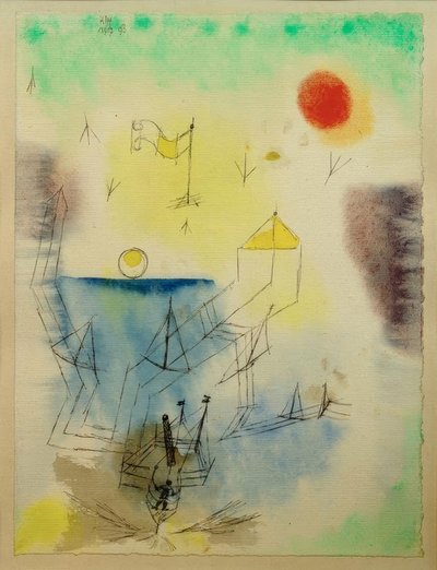 Il navigatore di Neuland inizia il viaggio da Paul Klee
