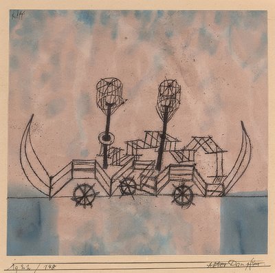 Vecchio piroscafo. 1922 da Paul Klee