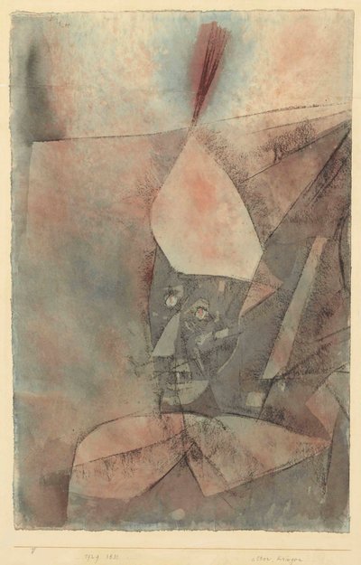 Vecchio guerriero, 1929 da Paul Klee