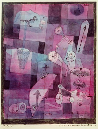 Analisi di diverse perversità da Paul Klee