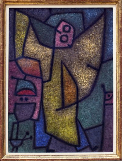 Angelus militans, dipinto di Paul Klee (1879-1940) da Paul Klee