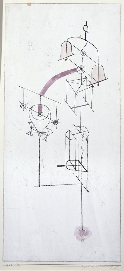 Apparecchiatura dalla sala di consultazione del Dr. Ph. da Paul Klee