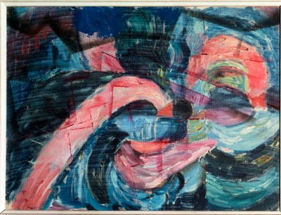 Arrivo alle rive di un ruscello e costruzione di un ponte da Paul Klee