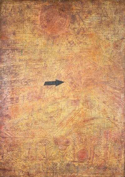 Arrow in the Garden (Freccia in un giardino) da Paul Klee