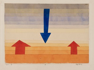 Begrüssung, 1922 da Paul Klee