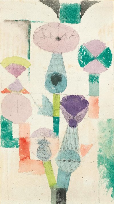 Osservazione del fiore di cardo da Paul Klee