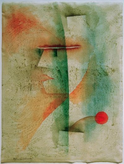 Ritratto di un uomo in costume da Paul Klee