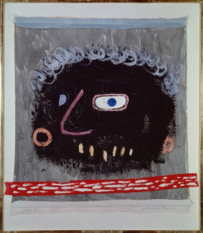 Maschera nera da Paul Klee