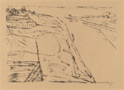 Vista su un fiume da Paul Klee