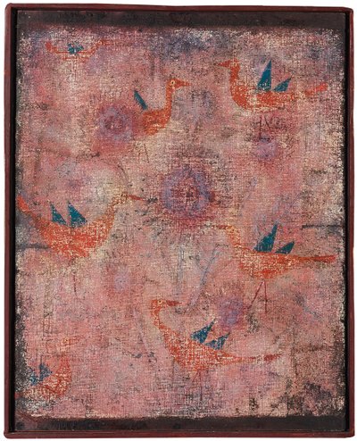 Uccelli dalle Ali Blu da Paul Klee