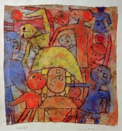Gruppo colorato da Paul Klee