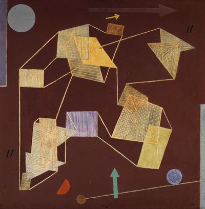 Galleggiamento e spostamento (volo a vela) da Paul Klee