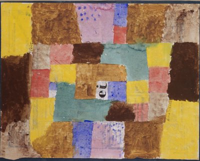 Memoria centrifuga da Paul Klee