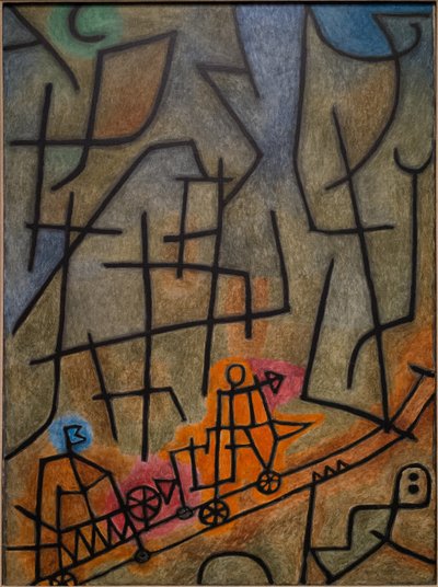 Conquista della montagna da Paul Klee