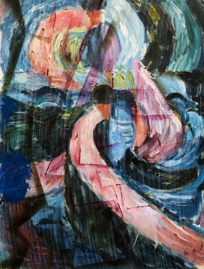 Costruzione sotto una cascata, un attraversamento da Paul Klee