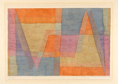 Das Licht und die Schärfen, 1935 da Paul Klee