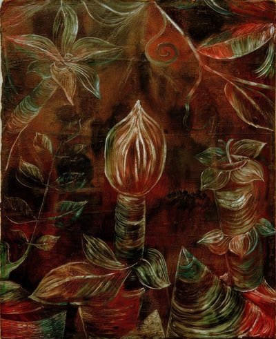Immagine decorativa di piante Il bocciolo da Paul Klee