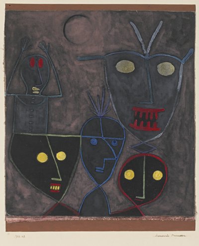 Burattini demoniaci da Paul Klee